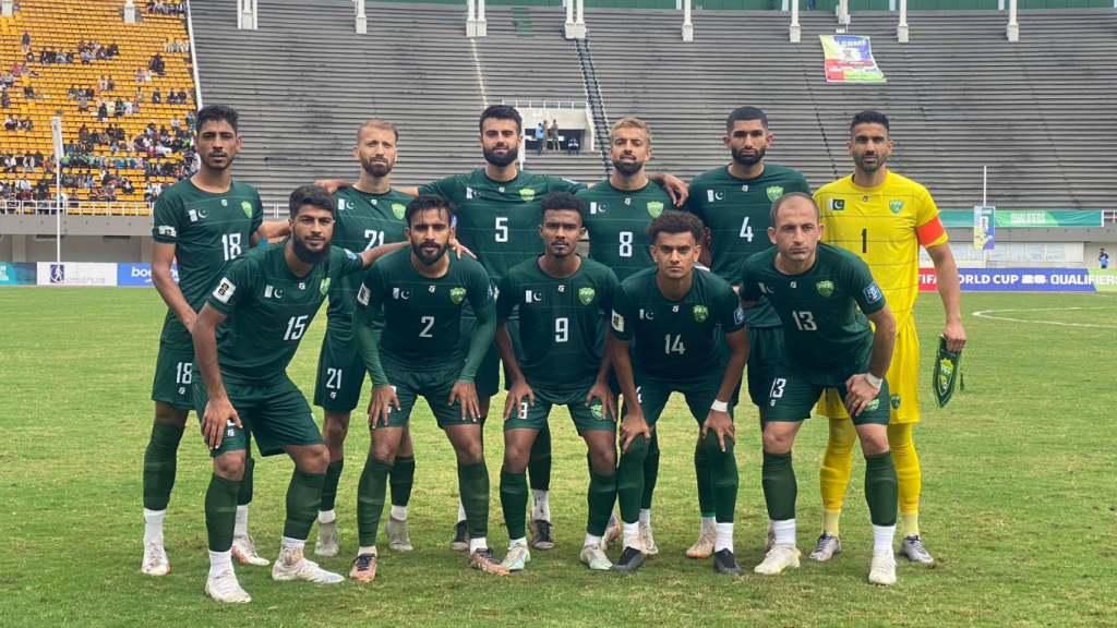 Pakistan Football Team Face Saudi Arabia For The First Time Today 